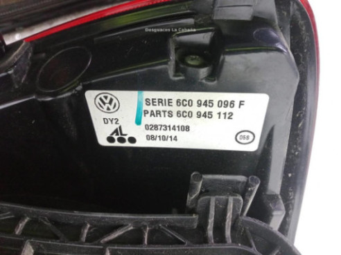 6C0945096F PILOTO TRA DER EXT VW POLO (6R1, 6C1)|Desguaces La Cabaña