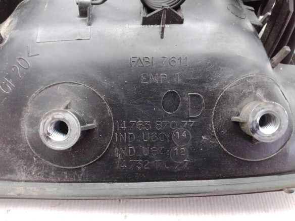 1476387077 MANILLA PUERTA LAT DEL DER EXT RENAULT TRAFIC Autobús (TXW)|Desguaces La Cabaña