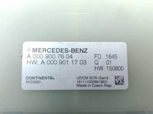 A0009007604 MODULO ELECTRONICO 3 MERCEDES BENZ CLASE E (W213)|Desguaces La Cabaña