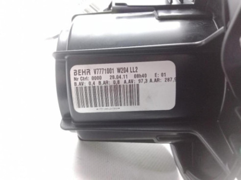 V7771001 MOTOR CALEFACCION MERCEDES BENZ CLASE E (W212)|Desguaces La Cabaña