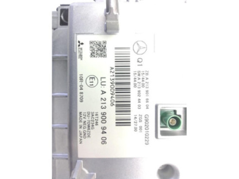 A2139009406 PANTALLA MULTIMEDIA MERCEDES BENZ CLASE E (W213)|Desguaces La Cabaña