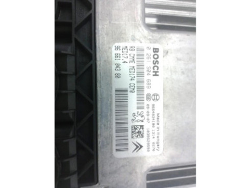 9666104380 CENTRALITA MOTOR PEUGEOT 207 (WA_, WC_)|Desguaces La Cabaña