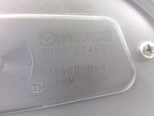 BBN967450 MOTOR LIMPIAPARABRISAS TRA MAZDA 3 (BL)|Desguaces La Cabaña