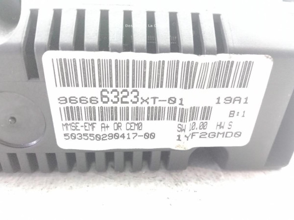 96666323XT DISPLAY CITROEN DS3|Desguaces La Cabaña
