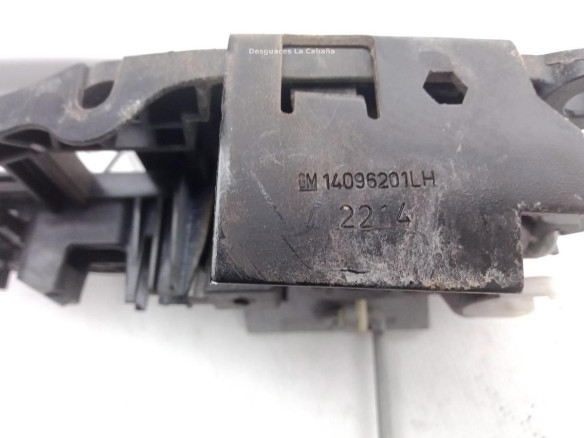 14096201LH MANILLA PUERTA LAT DEL IZQ EXT OPEL ASTRA J (P10)|Desguaces La Cabaña