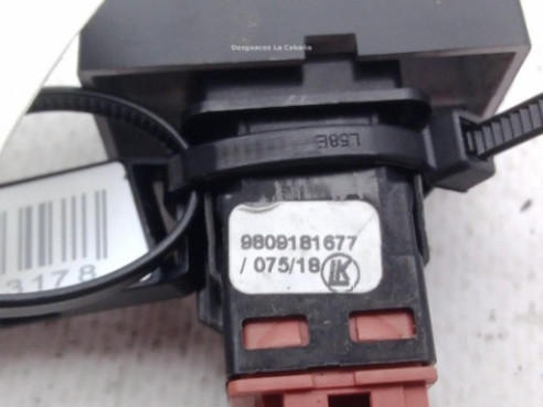 9809181677 INTERRUPTOR WARNING CITROEN JUMPY Caja/Chasis|Desguaces La Cabaña