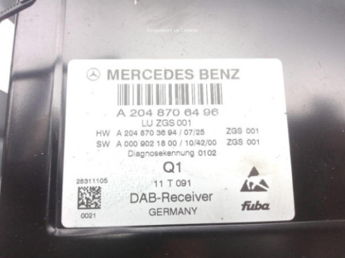 A2048706496 MODULO ELECTRONICO 6 MERCEDES BENZ CLASE E (W212)|Desguaces La Cabaña