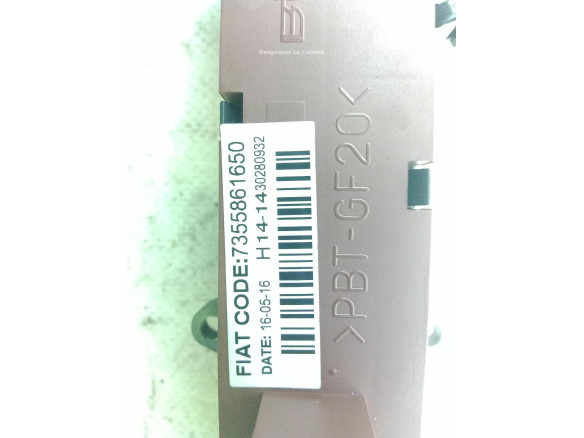 7355861650 INTERRUPTOR WARNING FIAT DUCATO Furgón (250_, 290_)|Desguaces La Cabaña