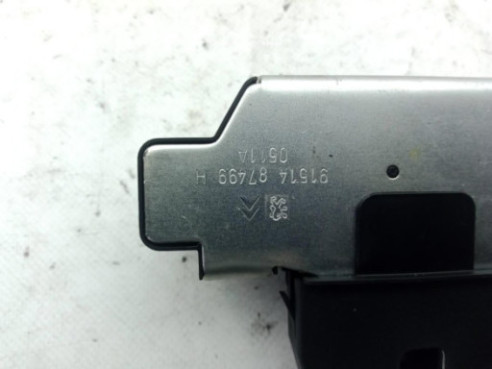 9151487499 CERRADURA PORTON / TAPA MALETA CITROEN DS3|Desguaces La Cabaña