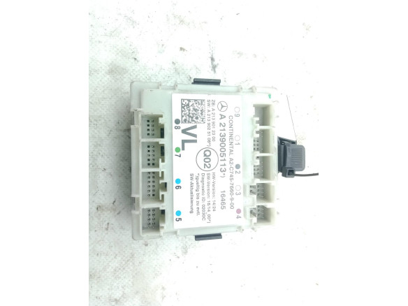 A2139005113 CENTRALITA PUERTA MERCEDES BENZ CLASE E (W213)|Desguaces La Cabaña