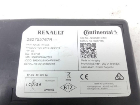 282755767R MODULO ELECTRONICO 2 RENAULT TRAFIC III Autobús (JG_)|Desguaces La Cabaña