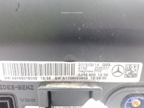 A2469001206 PANTALLA MULTIMEDIA MERCEDES BENZ CLASE A (W176)|Desguaces La Cabaña