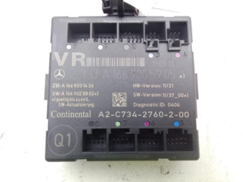 A1669005905 MODULO ELECTRONICO 8 MERCEDES BENZ CLASE A (W176)|Desguaces La Cabaña