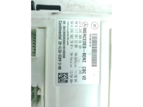 A2469008410 MODULO ELECTRONICO 3 MERCEDES BENZ CLASE A (W176)|Desguaces La Cabaña