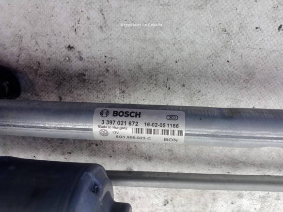 5G1955023C MOTOR LIMPIAPARABRISAS DEL VW GOLF VII (5G1, BQ1, BE1, BE2)|Desguaces La Cabaña