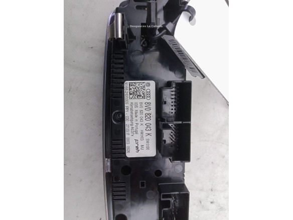 8V0820043K MANDO CLIMA AUDI Q2 (GAB)|Desguaces La Cabaña