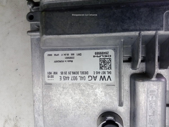 04L907445E CENTRALITA MOTOR AUDI Q2 (GAB)|Desguaces La Cabaña