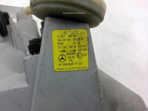 A1688201761 FARO IZQUIERDO MERCEDES BENZ CLASE A (W168)|Desguaces La Cabaña