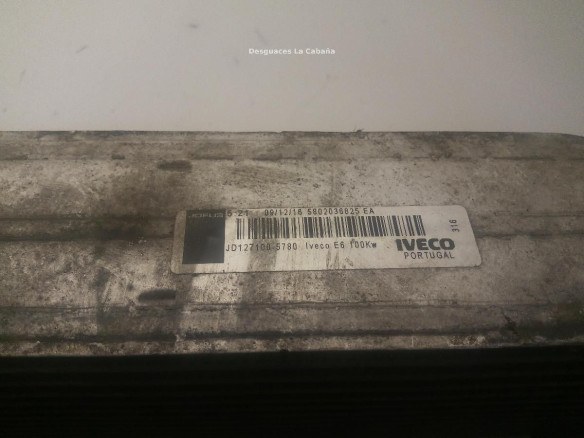 5802036825EA INTERCOOLER IVECO DAILY VI Furgón|Desguaces La Cabaña