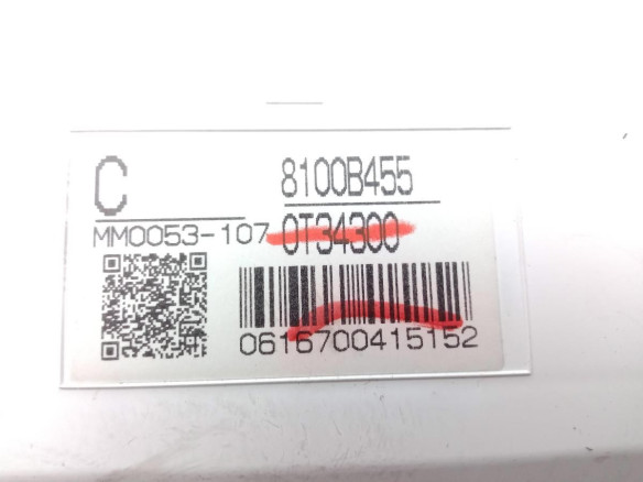 8100B455 CUADRO INSTRUMENTOS MITSUBISHI ASX (GA_W_)|Desguaces La Cabaña