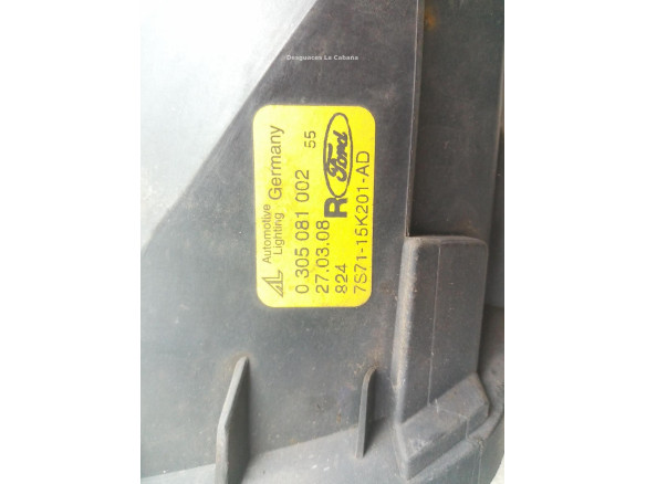 7S7115K201AD NIEBLA DEL DER FORD MONDEO IV (BA7)|Desguaces La Cabaña