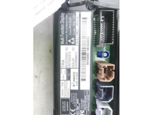 259153035R PANTALLA MULTIMEDIA RENAULT TRAFIC III Autobús (JG_)|Desguaces La Cabaña