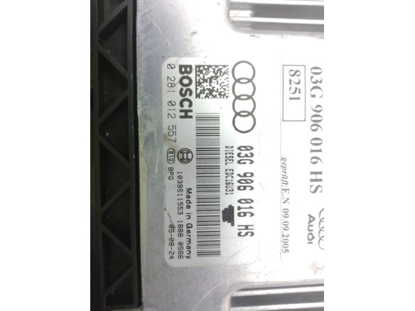 03G906016HS CENTRALITA MOTOR AUDI A6 Avant (4F5, C6)|Desguaces La Cabaña