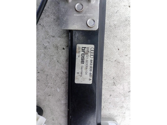 8K0939461A ELEVALUNAS PUERTA LAT TRA IZQ AUDI A4 Allroad (8KH, B8)|Desguaces La Cabaña