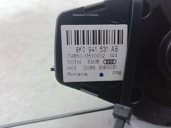 8K0941531AS CONMUTADOR LUCES AUDI A4 Allroad (8KH, B8)|Desguaces La Cabaña