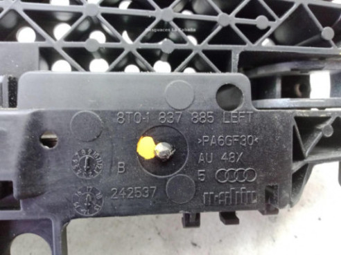 8T01837885 MANILLA PUERTA LAT TRA IZQ EXT AUDI A4 Allroad (8KH, B8)|Desguaces La Cabaña