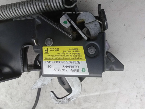 7376977 CERRADURA CAPO BMW GT|Desguaces La Cabaña