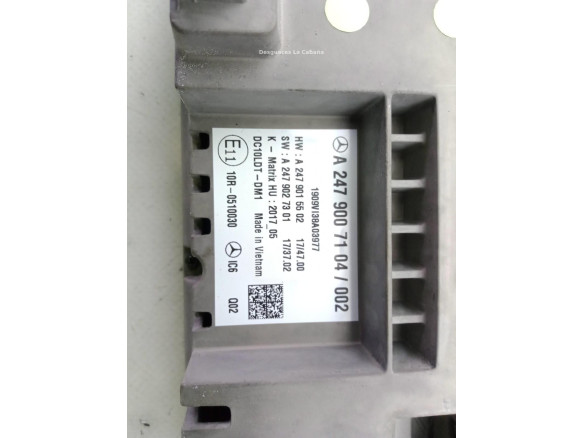 A2479007104002 CUADRO INSTRUMENTOS MERCEDES BENZ CLASE A (W177)|Desguaces La Cabaña