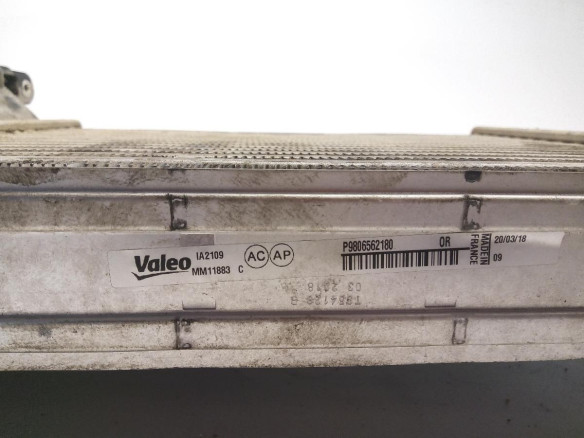 P9806562180 INTERCOOLER CITROËN JUMPY Furgón|Desguaces La Cabaña