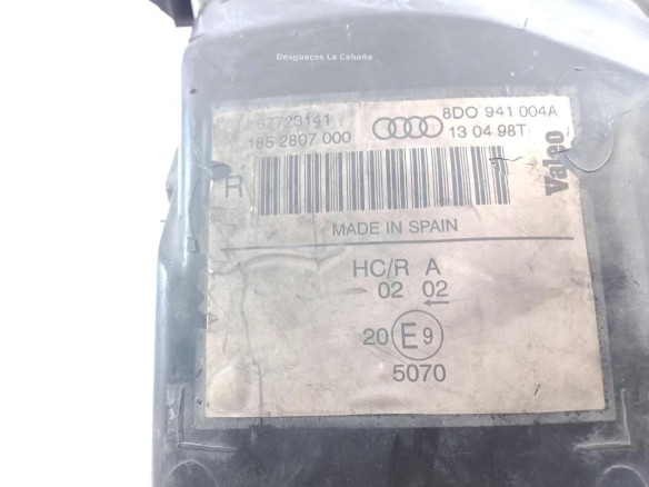 8D0941004A FARO DERECHO AUDI A4 (8D2, B5)|Desguaces La Cabaña