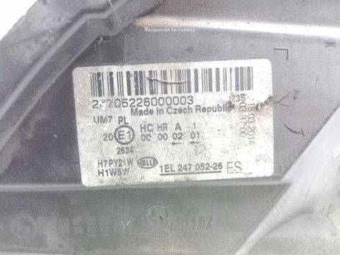 1EL24705226 FARO DERECHO SKODA OCTAVIA II (1Z3)|Desguaces La Cabaña