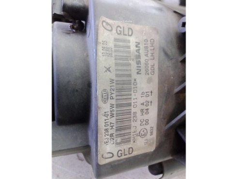 26060AU810 FARO IZQUIERDO NISSAN PRIMERA Hatchback (P12)|Desguaces La Cabaña