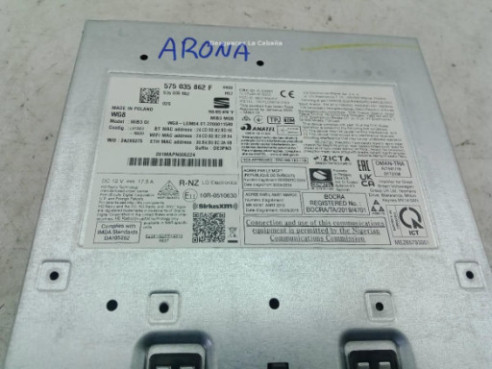 575035862F MODULO RADIO SEAT ARONA (KJ7)|Desguaces La Cabaña