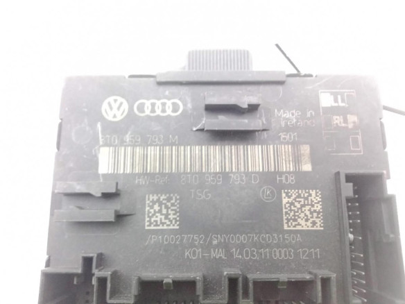 8T0959793M CENTRALITA PUERTA AUDI A4 (8K2, B8)|Desguaces La Cabaña
