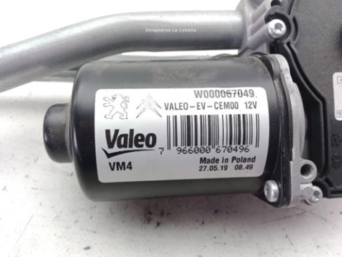W000067049 MOTOR LIMPIAPARABRISAS DEL CITROEN JUMPY Furgón|Desguaces La Cabaña