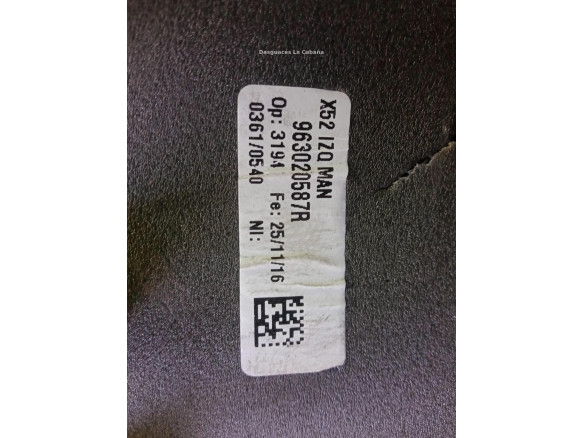 963020587R ESPEJO IZQ DACIA SANDERO II|Desguaces La Cabaña