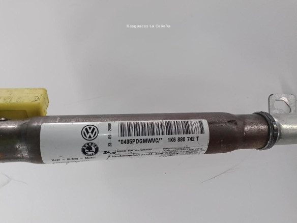 AIRBAG CORTINA DER VW GOLF VI (5K1)|Desguaces La Cabaña