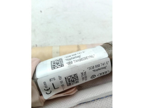 3G0880741E AIRBAG CORTINA IZQ VW PASSAT (3G2)|Desguaces La Cabaña