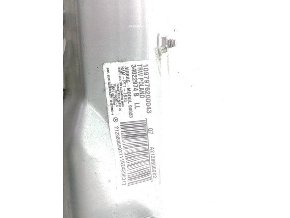 A2128600902 AIRBAG RODILLA MERCEDES BENZ CLASE E (W212)|Desguaces La Cabaña