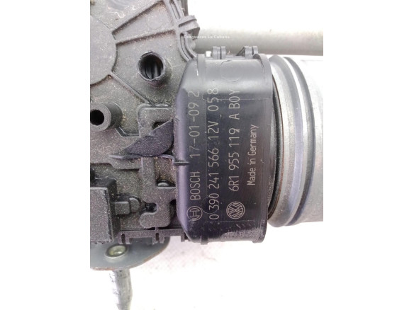 6R1955119A MOTOR LIMPIAPARABRISAS DEL SEAT IBIZA IV (6J5, 6P1)|Desguaces La Cabaña