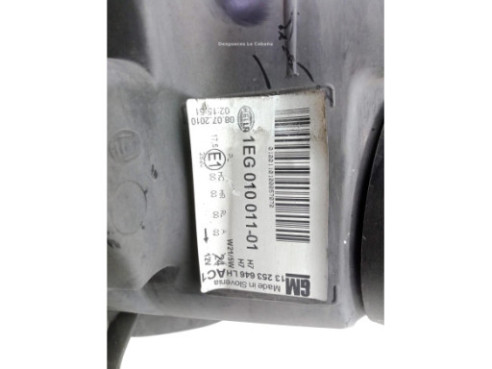 13253646 FARO IZQUIERDO OPEL ASTRA J (P10)|Desguaces La Cabaña