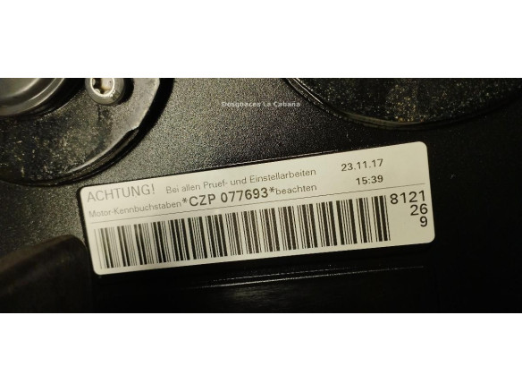 CZP MOTOR AUDI A3 Sportback (8VA, 8VF)|Desguaces La Cabaña