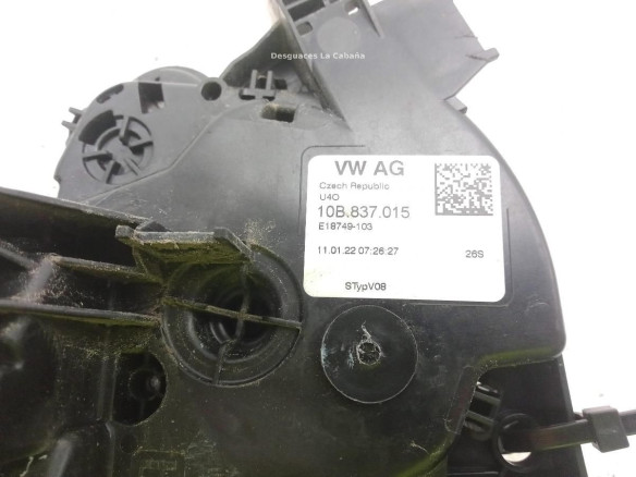 10B837015 CERRADURA PUERTA LAT DEL IZQ SEAT ARONA (KJ7)|Desguaces La Cabaña