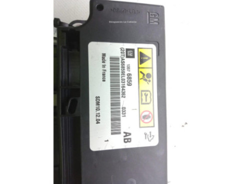 13576859 CENTRALITA AIRBAG OPEL MERIVA B Limusina (S10)|Desguaces La Cabaña