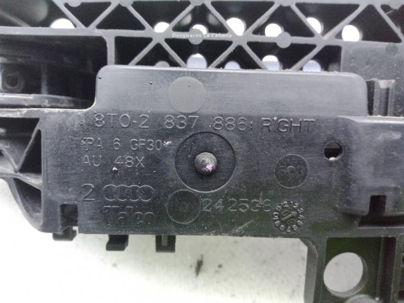 8T02837886A MANILLA PUERTA LAT TRA DER EXT AUDI A4 Avant (8K5, B8)|Desguaces La Cabaña