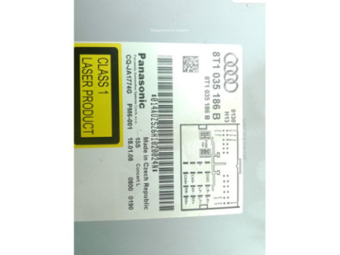 8T1035186B MODULO RADIO AUDI A4 (8K2, B8)|Desguaces La Cabaña